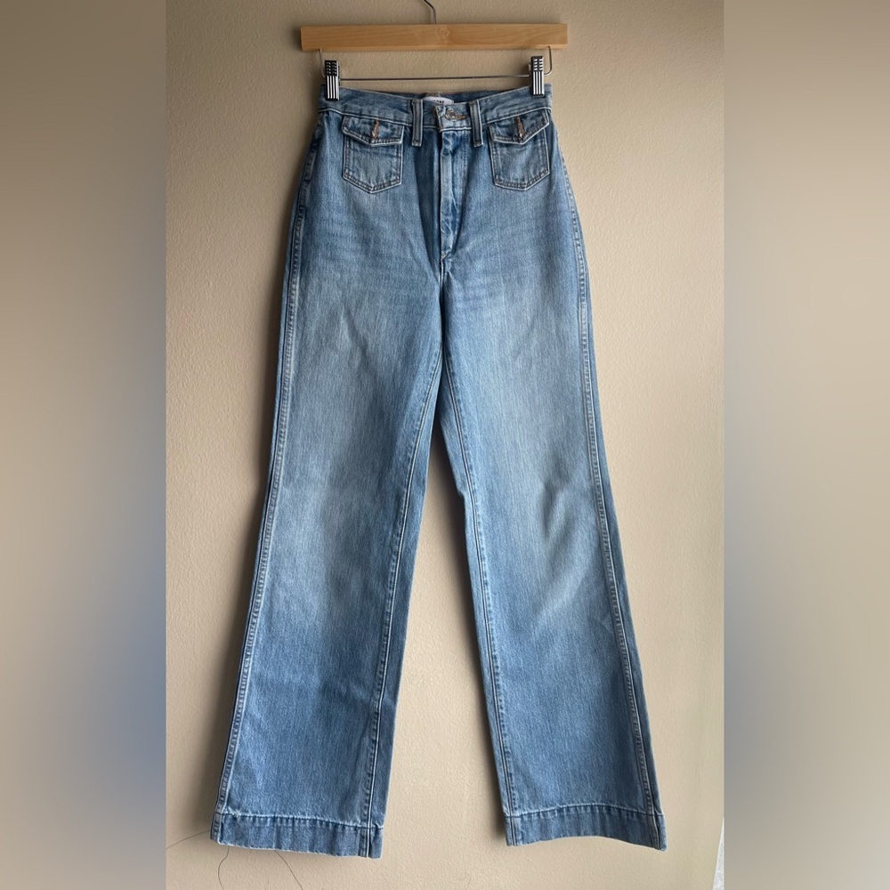 New Re Done Women Denim Blue Jeans High Rise Size 23